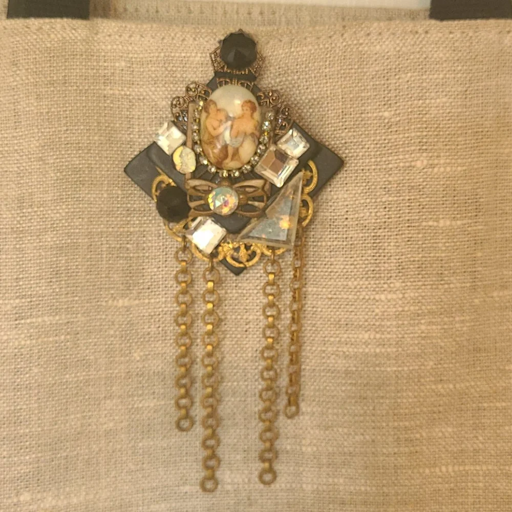 LAST CHANCE!! Spiegel Tote Bag Handbag Purse Upcycled - Picture 2 of 12